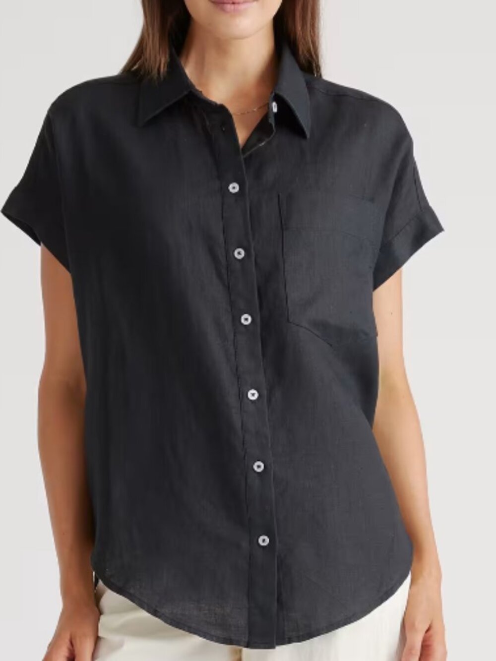 Quince Linen Camp Shirt